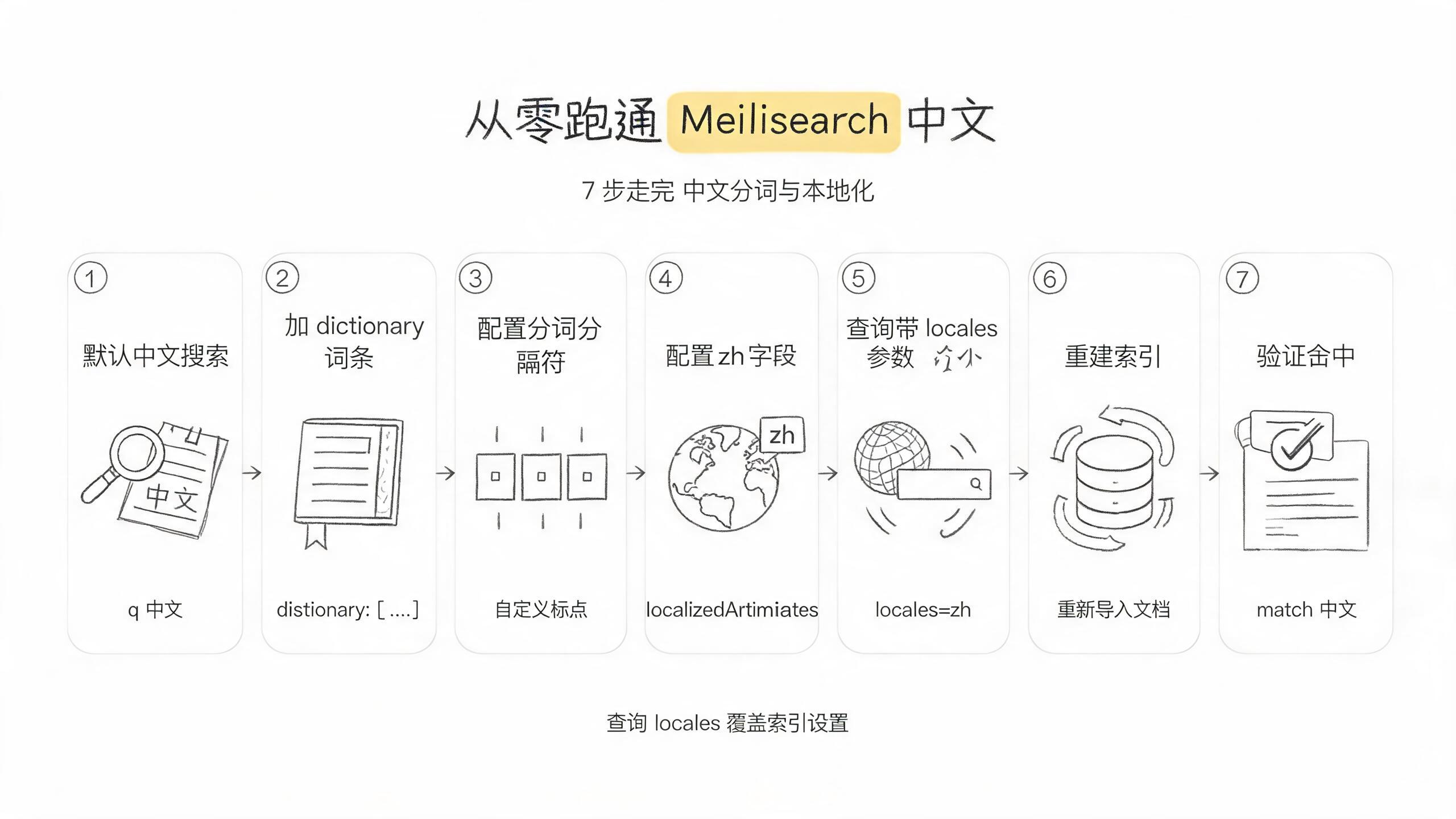 Meilisearch：从零跑通中文搜索的 7 个步骤